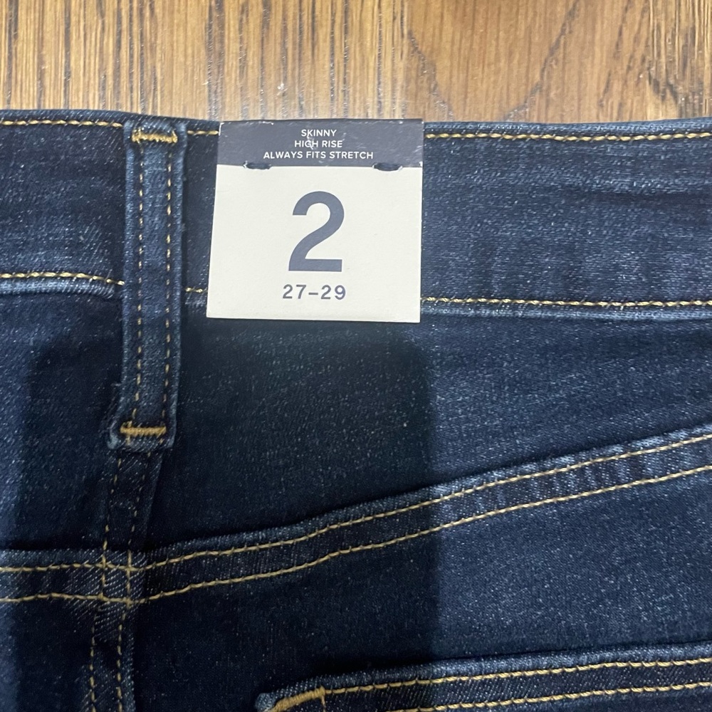 👖Gap Denim - NWT Ace Jeans Size #2 Fits Size 27 - 29 - Picture 5 of 6